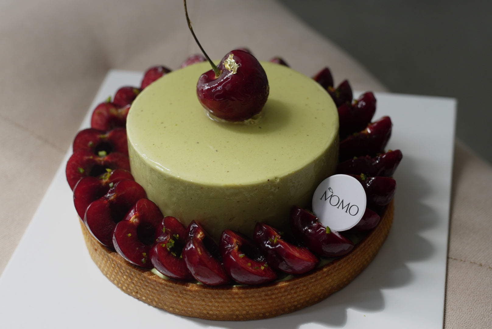 Pistachio Cherry Tart ( Seasonal)